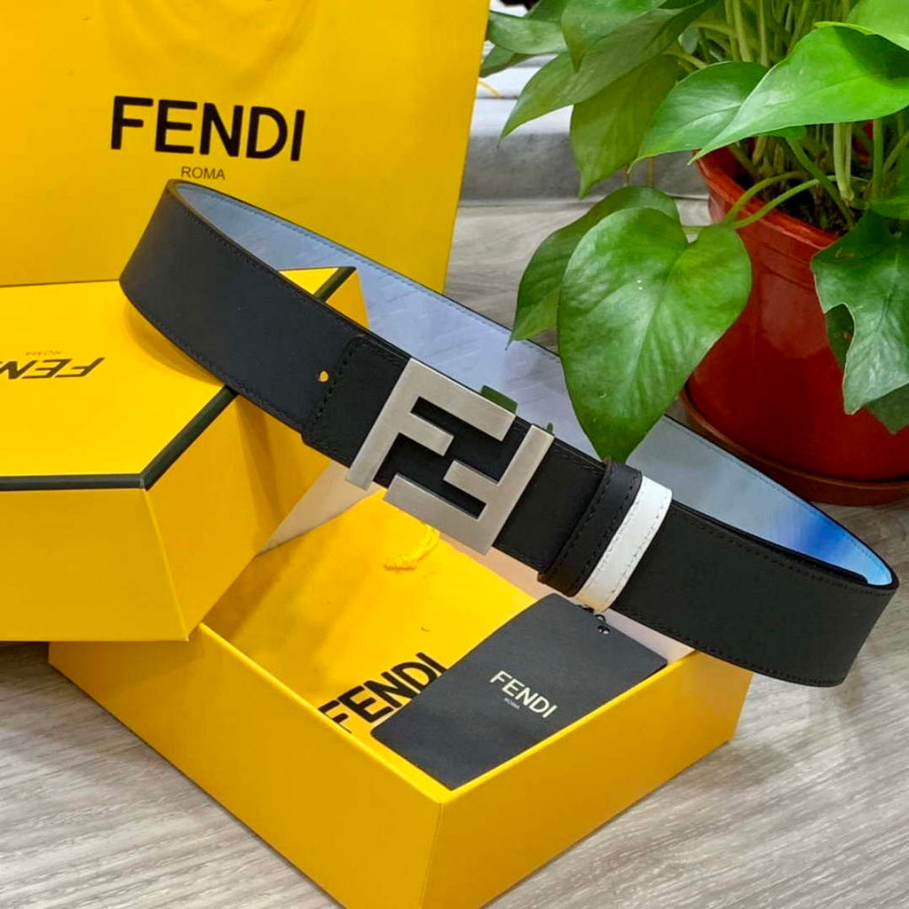 Fendi 7C0424 Belts Designer Calfskin wide 4.0CM F090130