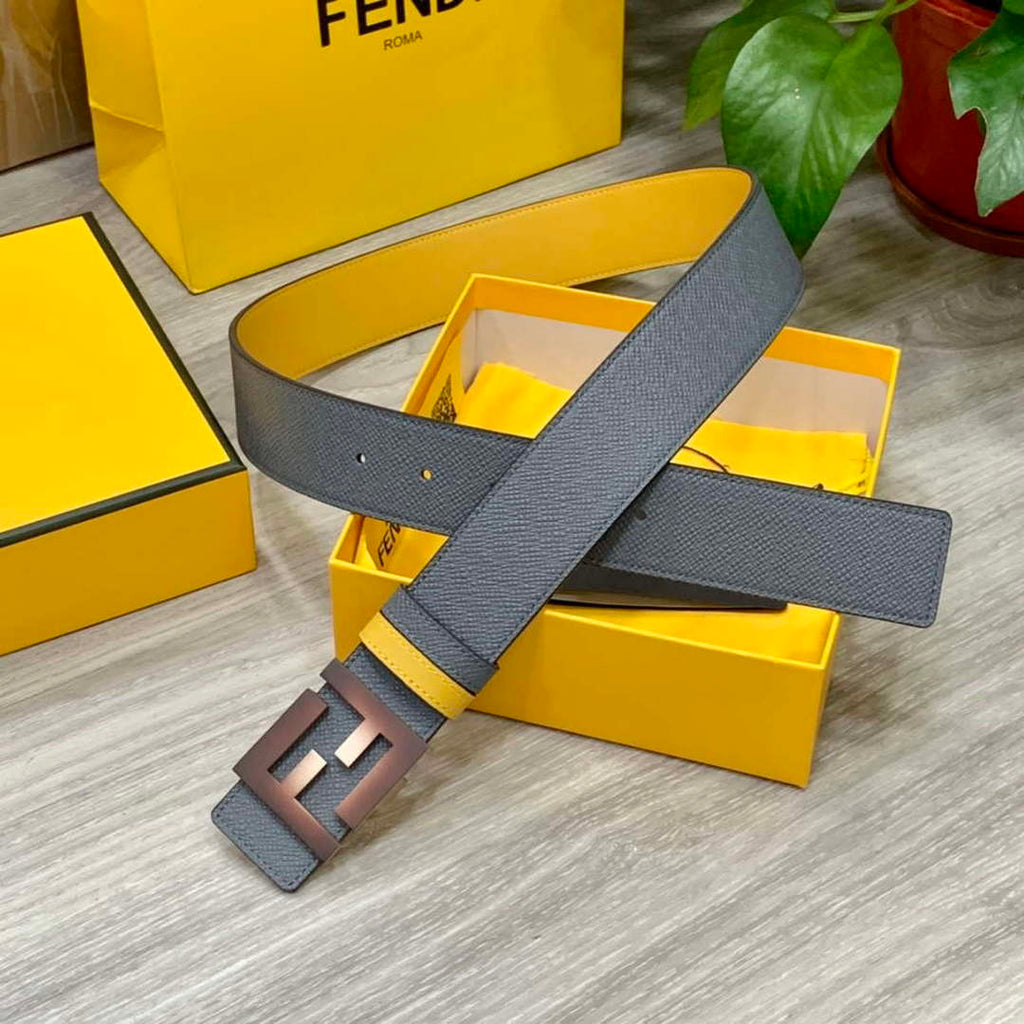 Fendi 7C0424 Belts Designer Calfskin wide 4.0CM F090131