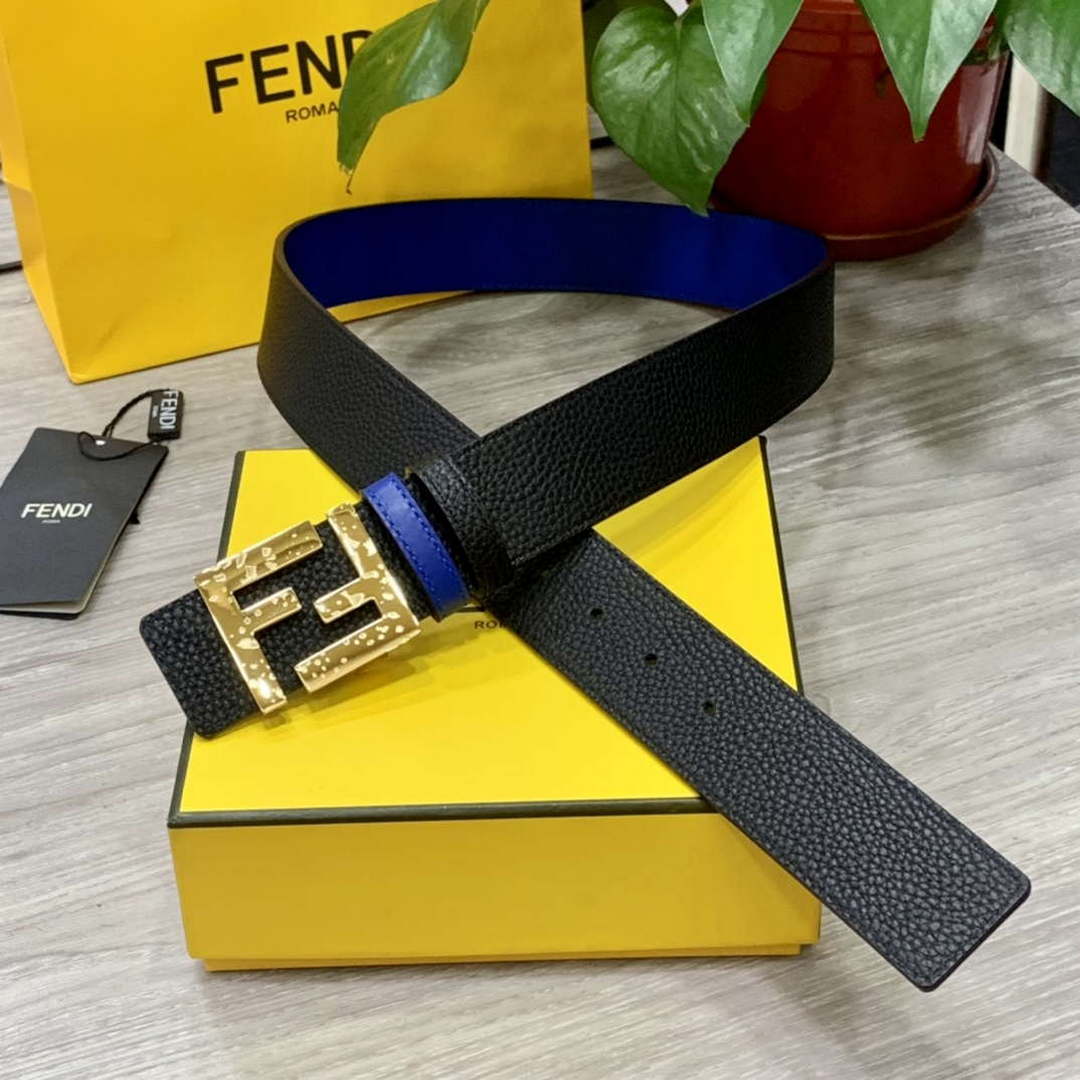 Fendi 7C0424 Belts Designer Calfskin wide 4.0CM F090132