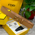 Fendi 7C0424 Belts Designer Calfskin wide 4.0CM F090133