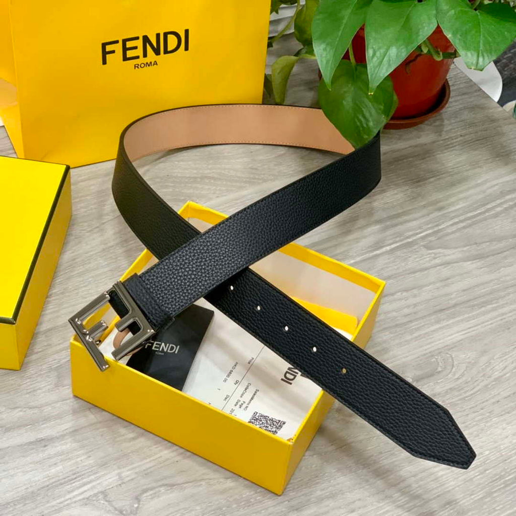 Fendi 7C0424 Belts Designer Calfskin wide 4.0CM F090133