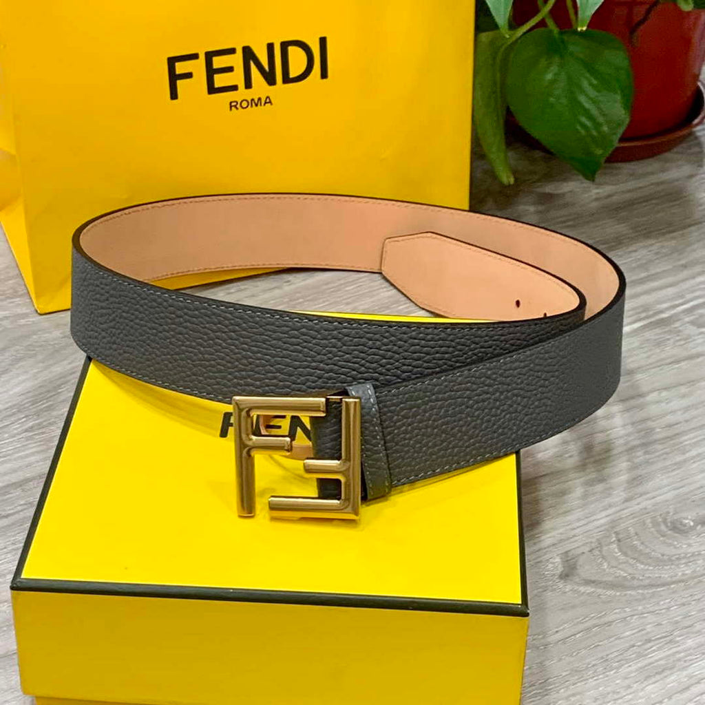 Fendi 7C0424 Belts Designer Calfskin wide 4.0CM F090133