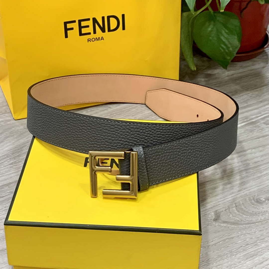 Fendi 7C0424 Belts Designer Calfskin wide 4.0CM F090133