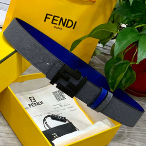 Fendi 7C0424 Belts Designer Calfskin wide 4.0CM F090134 - 1.Gold / 80--(95CM£© - View 2
