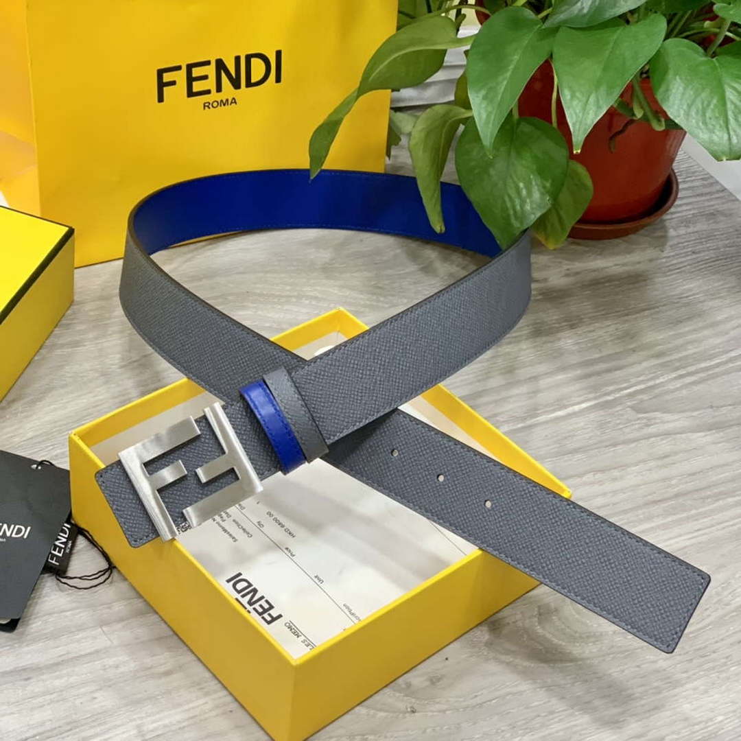 Fendi 7C0424 Belts Designer Calfskin wide 4.0CM F090134