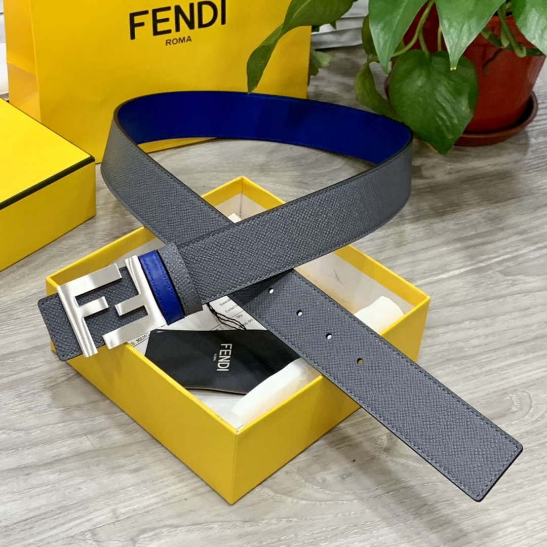 Fendi 7C0424 Belts Designer Calfskin wide 4.0CM F090134
