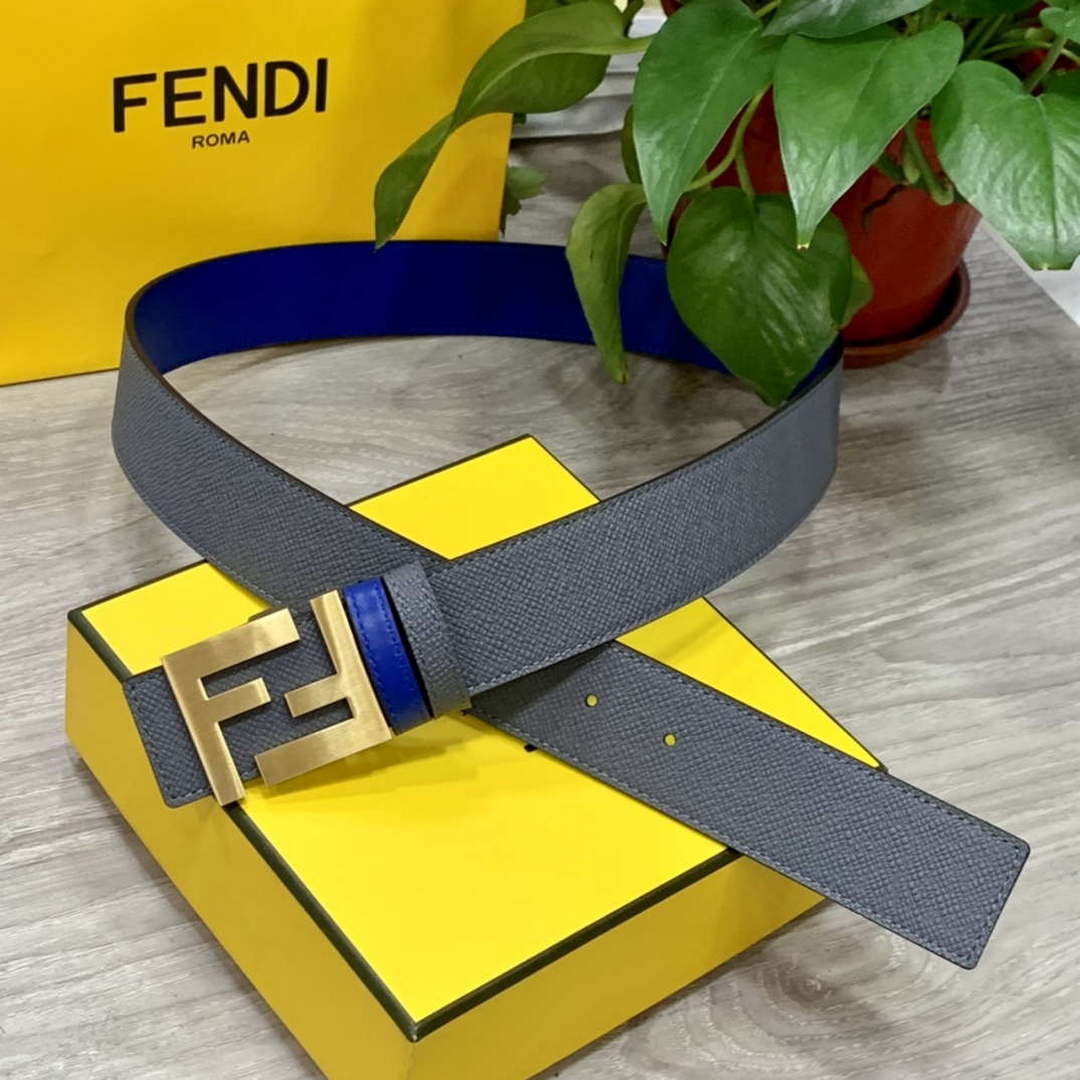 Fendi 7C0424 Belts Designer Calfskin wide 4.0CM F090134