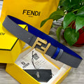 Fendi 7C0424 Belts Designer Calfskin wide 4.0CM F090134