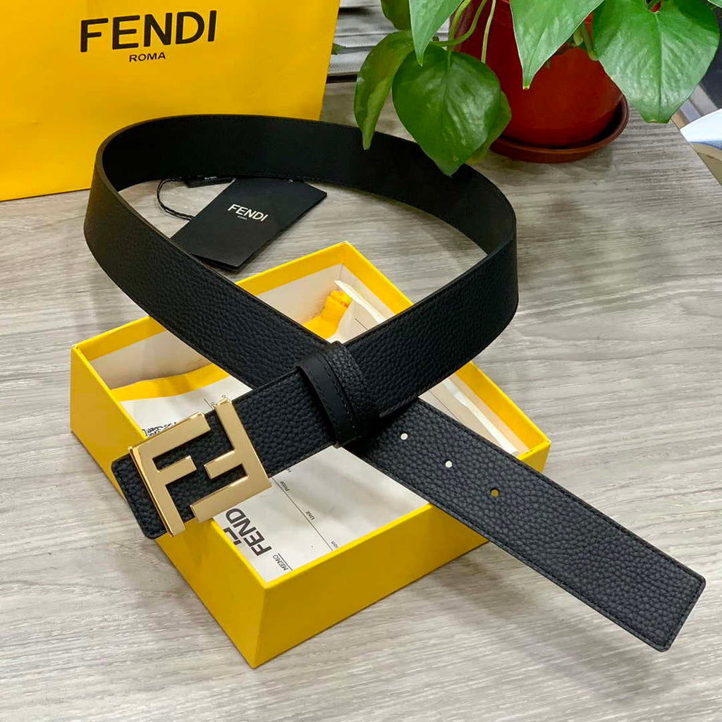 Fendi 7C0424 Belts Designer Calfskin wide 4.0CM F090135