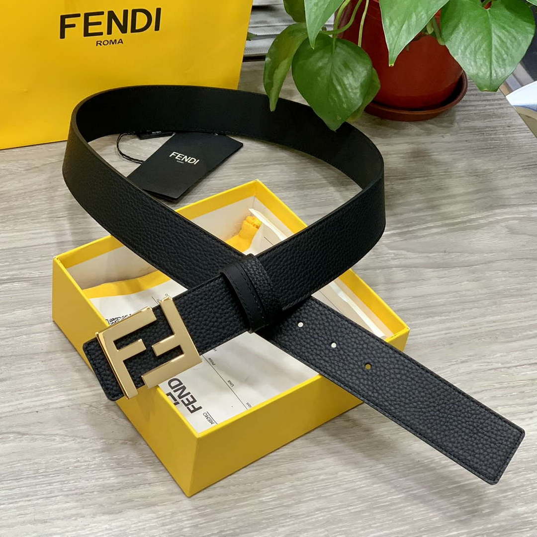 Fendi 7C0424 Belts Designer Calfskin wide 4.0CM F090135