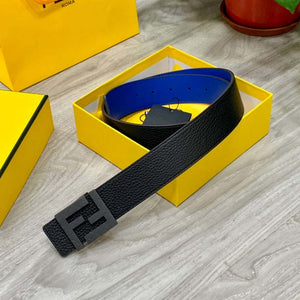 Fendi 7C0424 Belts Designer Calfskin wide 4.0CM F090139 - 1.Gold / 80--(95CM£© - View 1