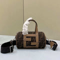 Fendi 7VA570 Mini bag Brown FF fabric bag - Default Title - View 1