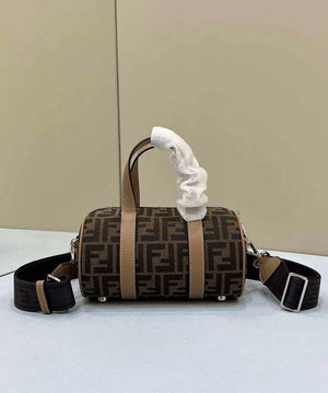 Fendi 7VA570 Mini bag Brown FF fabric bag - Default Title - View 2