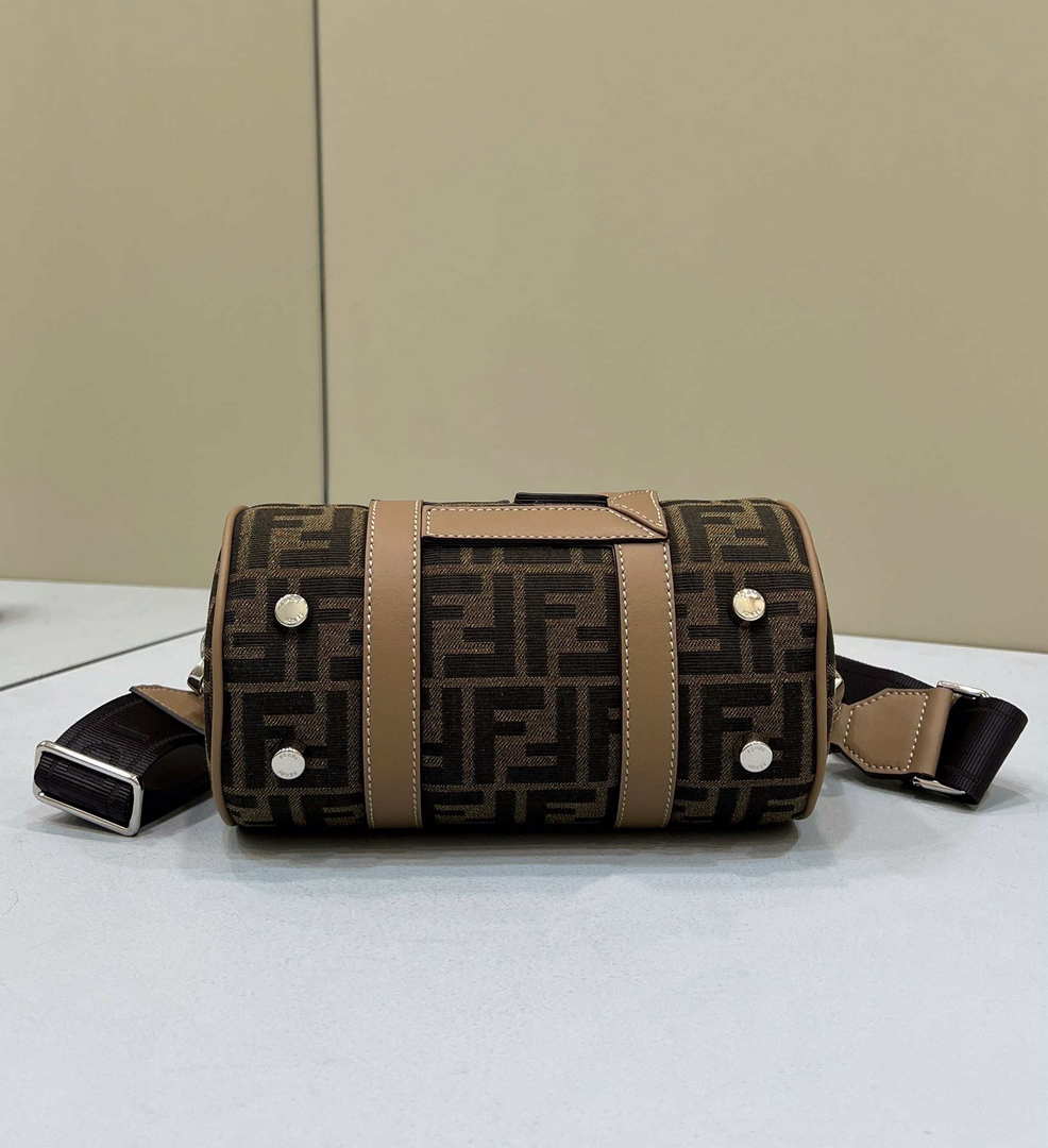 Fendi 7VA570 Mini bag Brown FF fabric bag
