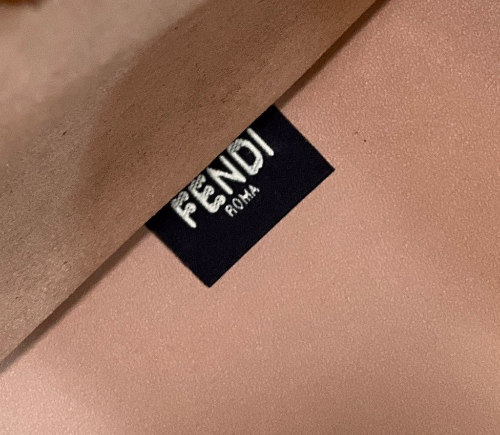 Fendi 8266S Sunshine Medium Bag 8BH386 Apricot leather shopper