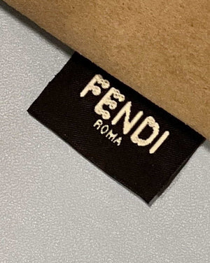 Fendi 8266S Sunshine Medium Bag 8BH386 Light blue leather shopper - Default Title - View 8