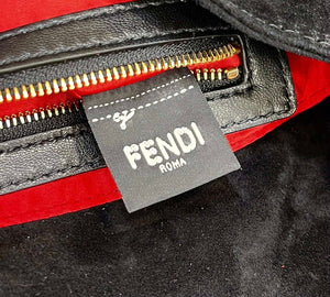 Fendi 8339 Baguette Middle Age Solid Color Series Underarm Bag Black - Default Title - View 8