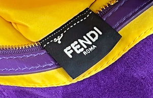 Fendi 8339 Baguette Middle Age Solid Color Series Underarm Bag Purple - Default Title - View 8