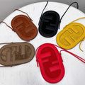 Fendi 8526 Phone Shoulder Bag Brown - Default Title - View 1