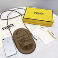 Fendi 8526 Phone Shoulder Bag Gray - Default Title - View 1