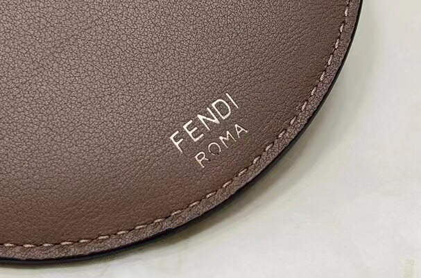 Fendi 8526 Phone Shoulder Bag Gray