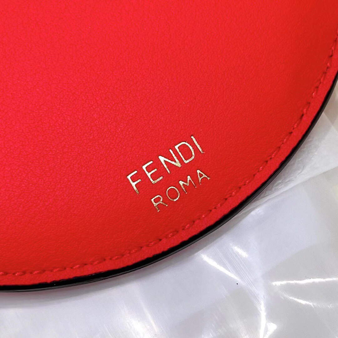 Fendi 8526 Phone Shoulder Bag Red - Default Title - View 5