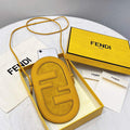 Fendi 8526 Phone Shoulder Bag Yellow - Default Title - View 1