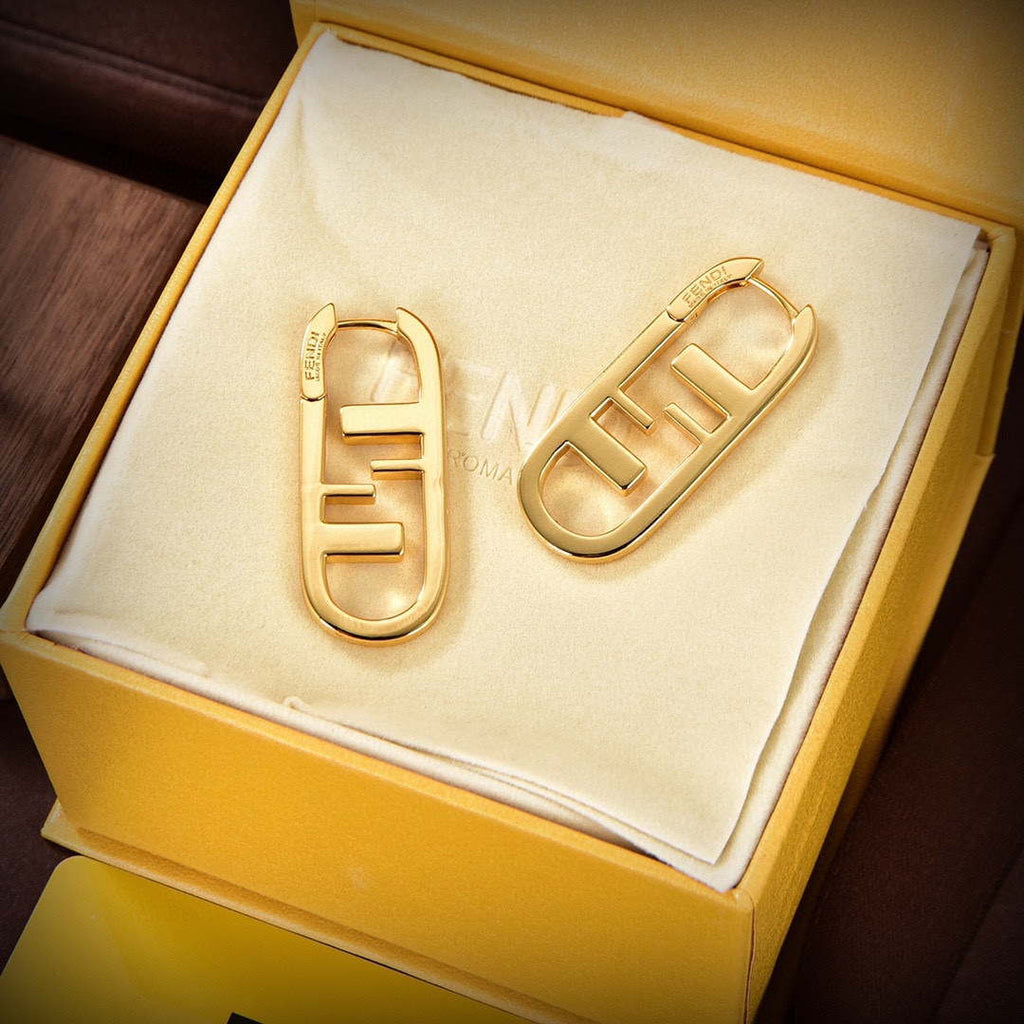Fendi 8AH290 Earring O¡¯Lock Earrings Gold-coloured earrings