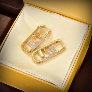 Fendi 8AH449 Earring O¡¯Lock Earrings Gold-coloured earrings - Default Title - View 4