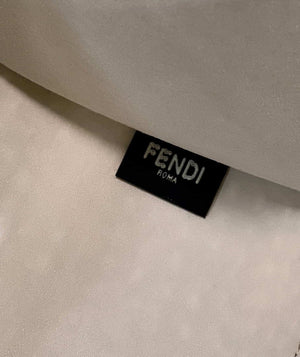 Fendi 8BH386 Sunshine Medium 8575 Two-toned perforated leather shopper - Default Title - View 7