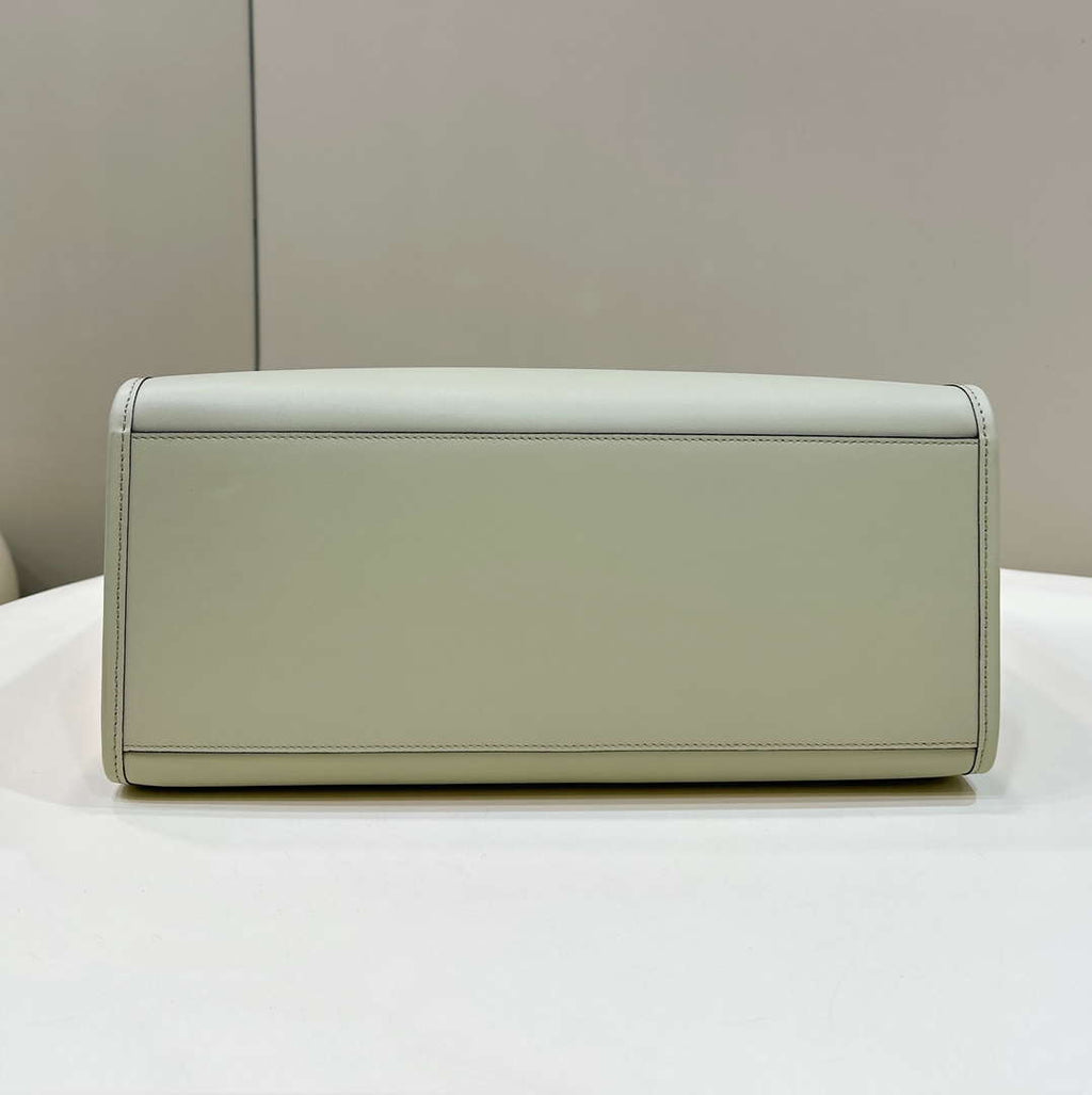 Fendi 8BH386 Sunshine Medium Bag Light Green leather shopper 8266S