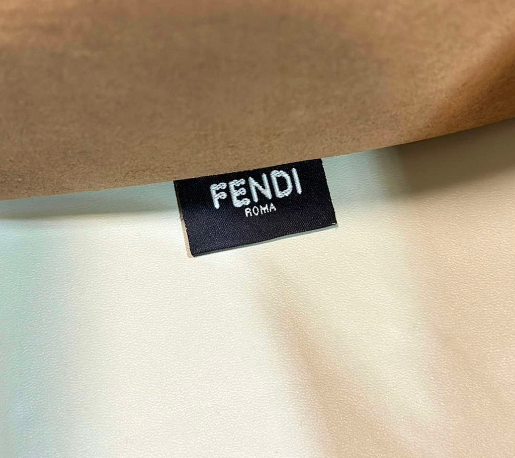 Fendi 8BH386 Sunshine Medium Bag Light Green leather shopper 8266S