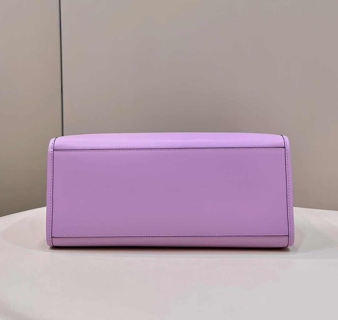 Fendi 8BH386 Sunshine Medium Bag Purple leather shopper 8266S
