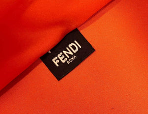 Fendi 8BH386 Sunshine Medium Fendi Tote Bag 8258 Orange Red - Default Title - View 8