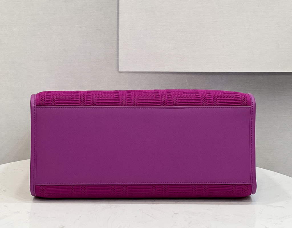 Fendi 8BH386 Sunshine Medium Fendi Tote Bag 8258 Purple