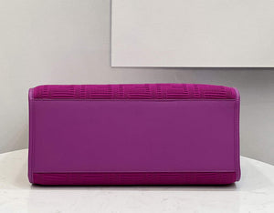 Fendi 8BH386 Sunshine Medium Fendi Tote Bag 8258 Purple - Default Title - View 5