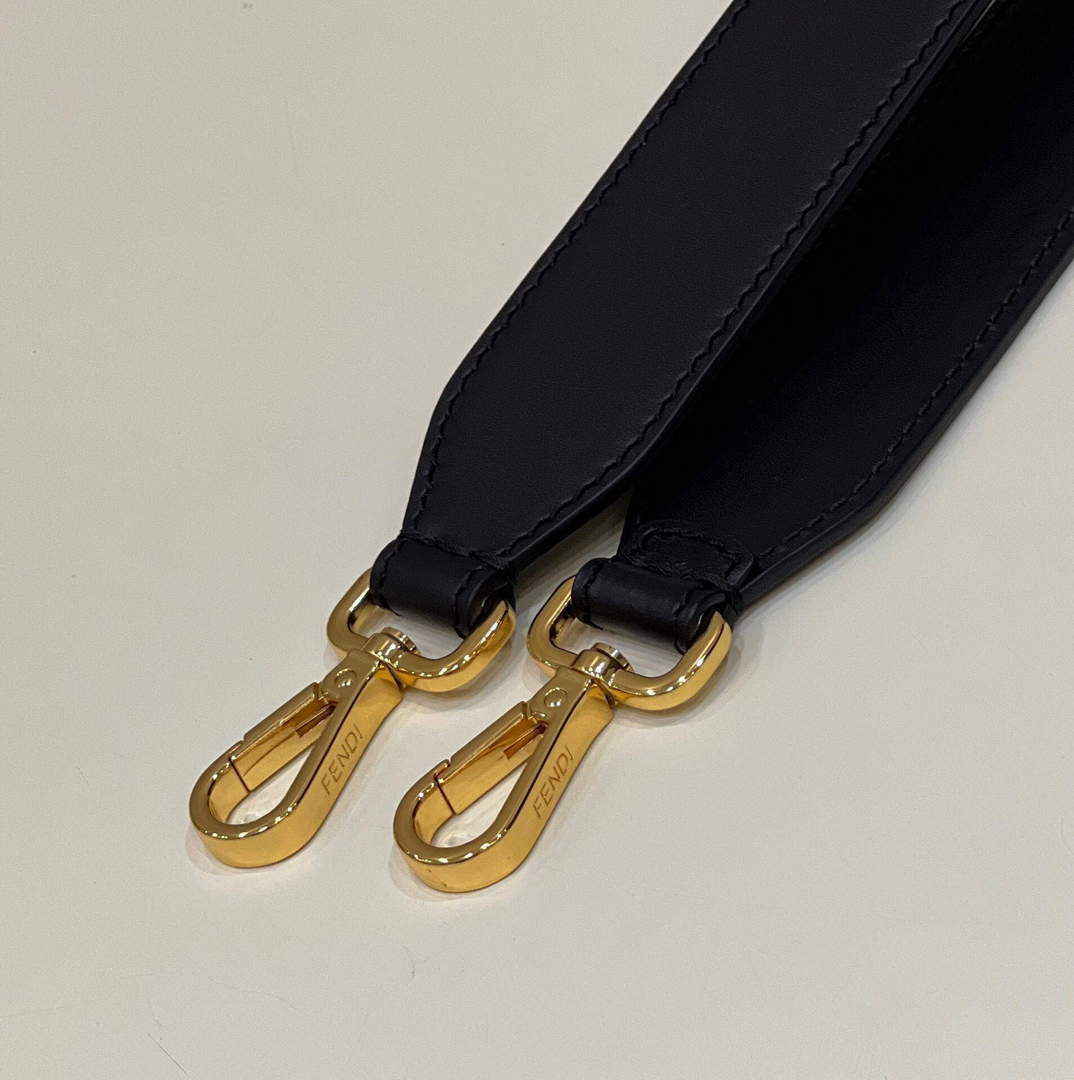 Fendi 8BH386 Sunshine Medium Tote Bag Black - Default Title - View 6