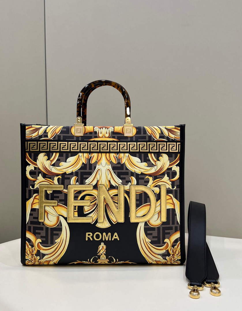 Fendi 8BH386 Sunshine Medium Tote Bag Multicolor - Default Title - View 1