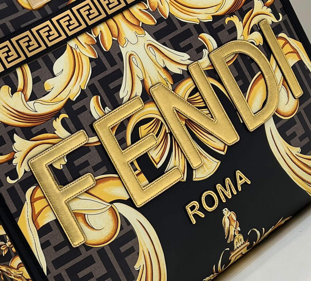 Fendi 8BH386 Sunshine Medium Tote Bag Multicolor