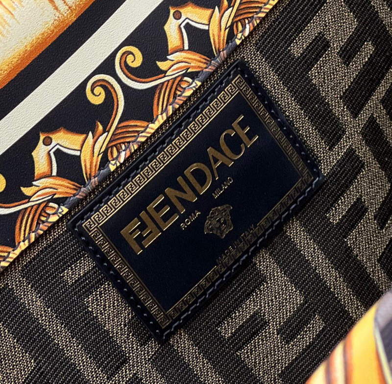 Fendi 8BH386 Sunshine Medium Tote Bag Multicolor