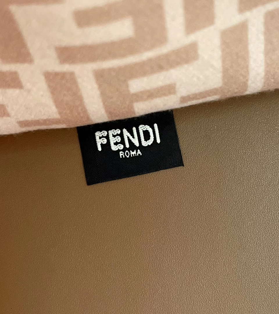 Fendi 8BH386 Sunshine Medium Tote Flannel shopper bag
