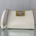 Fendi 8BH391 Fendi way Medium White Leather bag - Default Title - View 1