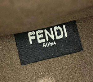 Fendi 8BH394 Fendi Sunshine Small White leather shopper Printer FF - Default Title - View 6