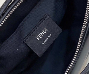 Fendi 8BL145 By The Way Mini Black leather small Boston bag - Default Title - View 7