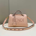 Fendi 8BL146 By The Way Medium Pink leather Boston bag - Default Title - View 1