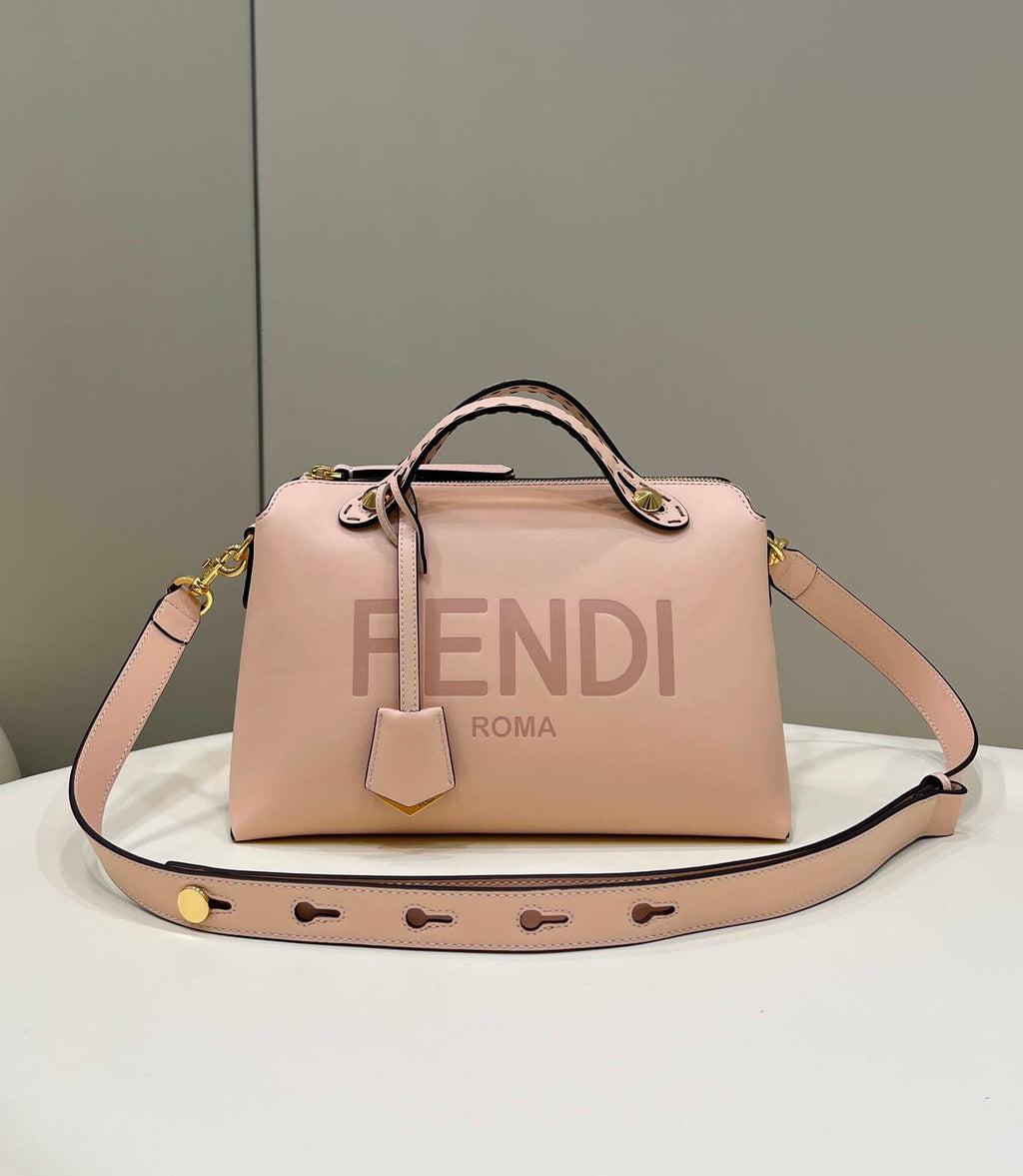 Fendi 8BL146 By The Way Medium Pink leather Boston bag
