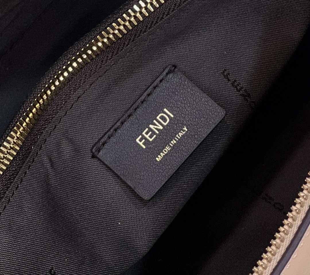 Fendi 8BL146 By The Way Medium Pink leather Boston bag - Default Title - View 7