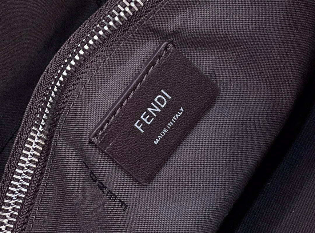 Fendi 8BL146 By The Way Medium Brown leather Boston bag