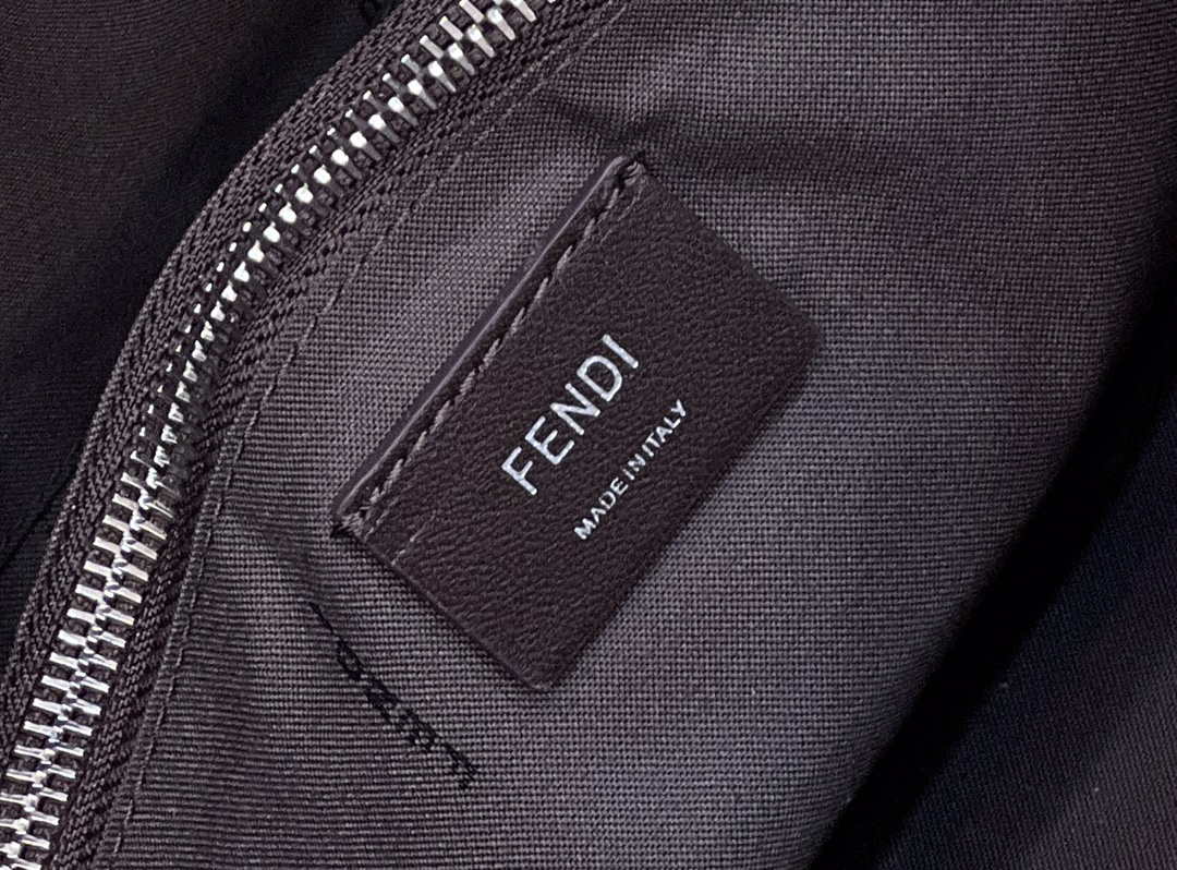 Fendi 8BL146 By The Way Medium Brown leather Boston bag
