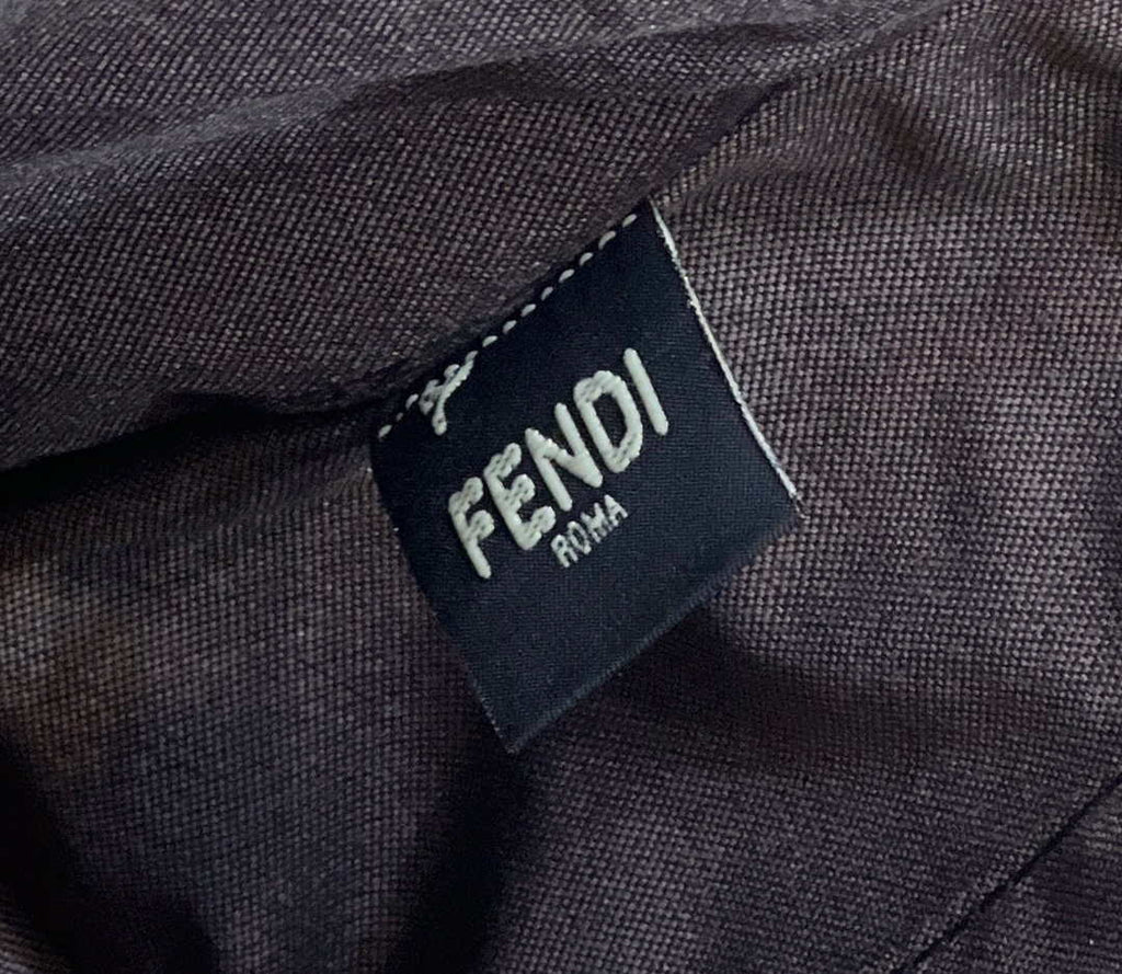 Fendi 8BL146 By The Way Medium Gray leather Boston bag
